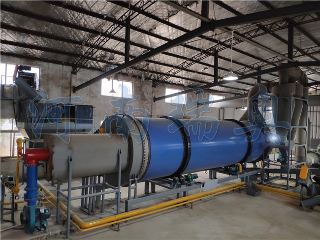 河南瑞奧果渣烘干機項目